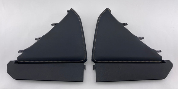 2017-2020 Toyota 86 / Subaru BRZ Front Console Knee Pads / Yellow Stitching /   FB049