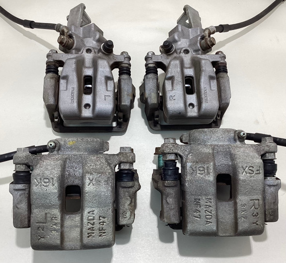 2006-2015 Mazda MX5 Miata OEM Brake Calipers / Set of 4 / 30K NC099
