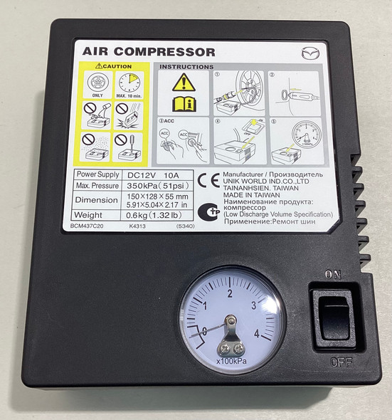 2006-2015 Mazda Mx5 Miata Emergency Tire Compressor / IMS KIT / OEM /   NC099