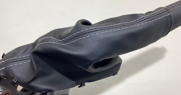 2019-2024 Mazda Mx5 Miata Parking Brake Handle / White Stitch  /   ND048