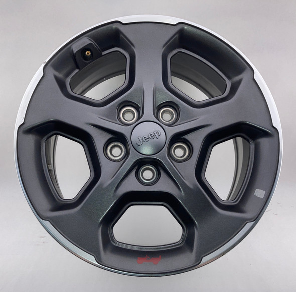 2018-2024 Jeep JL Wrangler JT Gladiator Rubicon 17x7.5" OEM Wheel Rim / Single / JT002