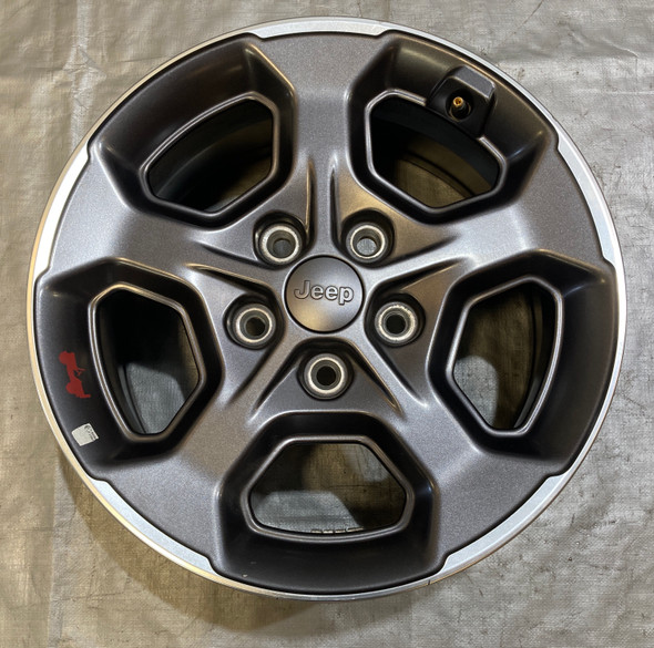 2018-2024 Jeep JL Wrangler JT Gladiator Rubicon 17x7.5" OEM Wheels Rims / Pair / JT002