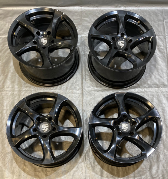 1997-2004 Porsche 986 Boxster 18" Aftermarket Sport Edition Cup 4 Wheels Rims / Set of 4 / BX066