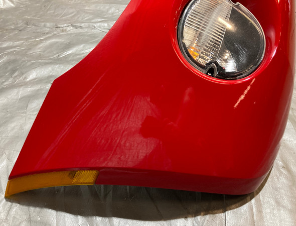 2006-2009 Pontiac Solstice 2.4l Front Bumper Cover w/ Grilles / Fog Lights / Aggressive Red  PS072