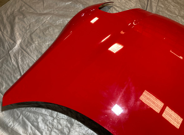 2006-2009 Pontiac Solstice OEM Hood Panel / Aggressive Red  PS072