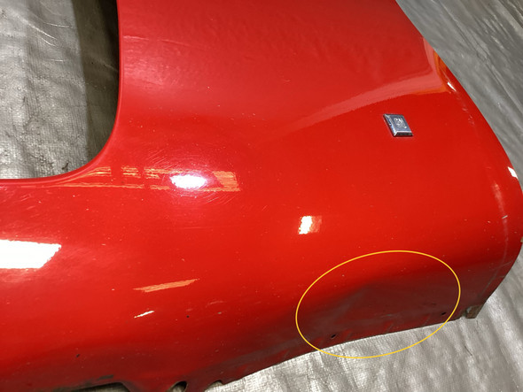 2006-2009 Pontiac Solstice Passenger Fender Panel / Aggressive Red  PS072
