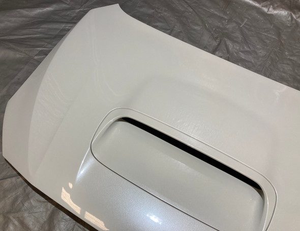 2015-2020 Subaru WRX STI Factory Hood Panel w/ Scoop / Crystal White Pearl  SS017