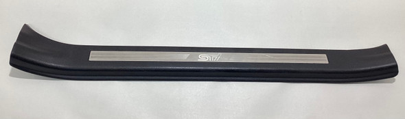 2015-2020 Subaru WRX STI Aluminum Front Door Sill Trim Panels / Pair /   SS017