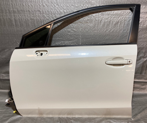 2015-2021 Subaru WRX STI Driver Front Door Assembly / Crystal White / SS017
