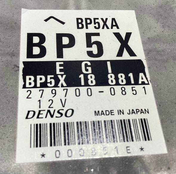 1999 Mazda Miata ECU Computer / BP5X 18 881A / Manual  /  NB246