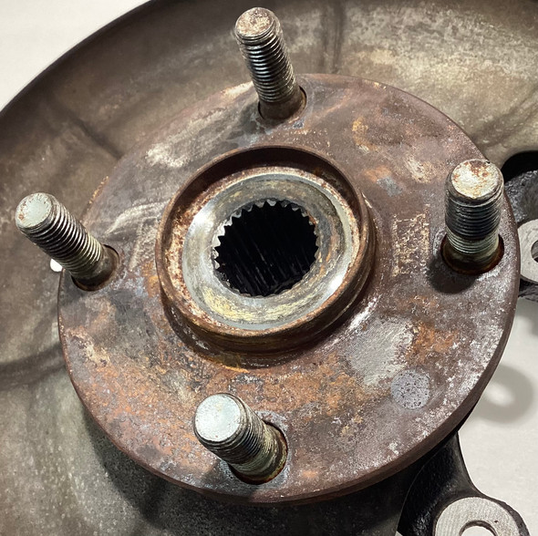 1999-2002 Mazda Miata Passenger Rear Spindle Hub (NON-ABS) /  NB246