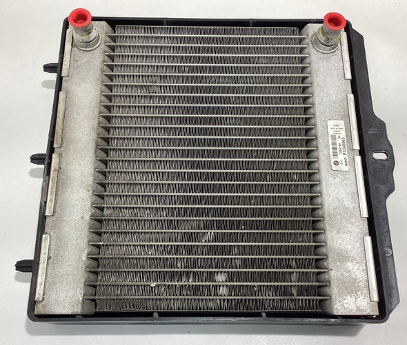 2015-2020 F80 F82 F87 BMW M2 M3 M4 S55 Driver Auxiliary Radiator Cooler w/ Duct / F8M06