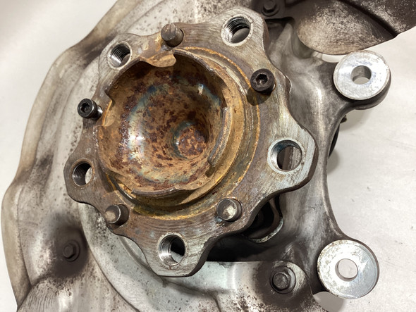 2015-2020 F80 F82 F87 BMW M2 M3 M4 Driver Front Knee / Spindle Hub w/ Control Arms / 95K F8M06