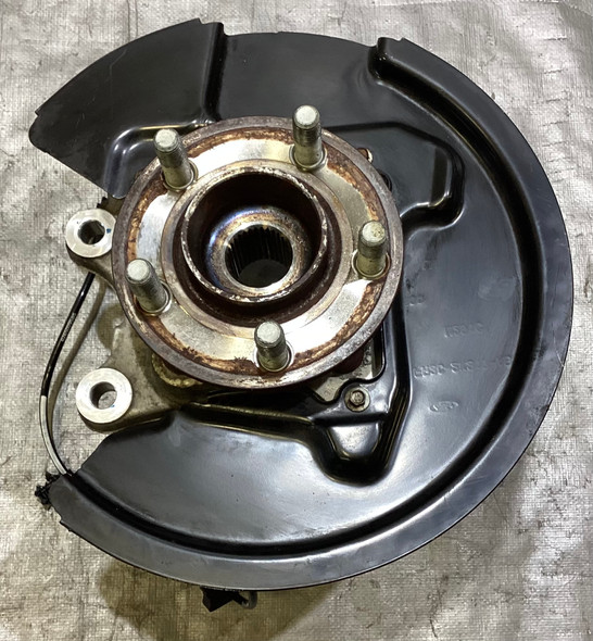 2015-2020 Ford Mustang GT 5.0 S550 Driver Rear Knee Spindle Hub w/ Control Arms / 48K FM014