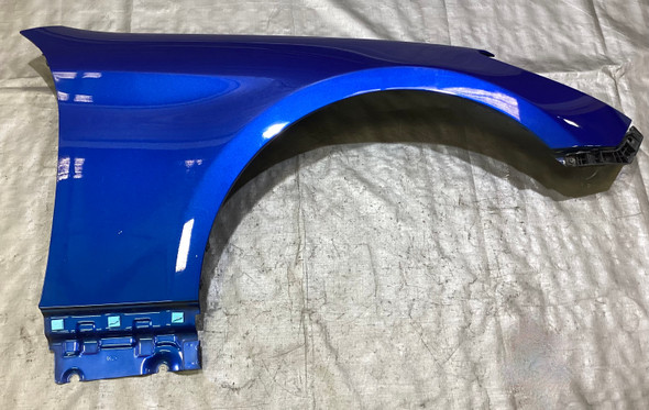 2010-2016 Hyundai Genesis Coupe Passenger Side Fender Panel / Mirabeau Blue Metallic  HG032