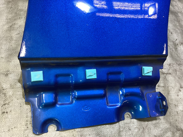 2010-2016 Hyundai Genesis Coupe Passenger Side Fender Panel / Mirabeau Blue Metallic  HG032