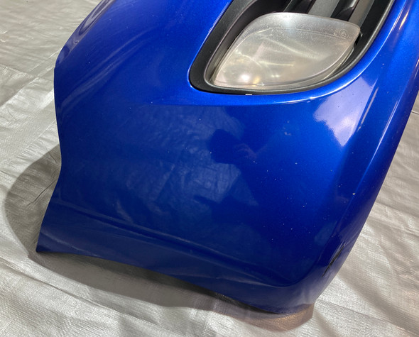 2010-2012 Hyundai Genesis Coupe OEM Front Bumper Cover w/ Grille / Fog Lights / Mirabeau Blue Metallic  HG032