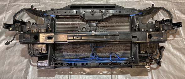 2010-2012 Hyundai Genesis Coupe 3.8 Front Core Support Assembly w/ Bumper Support / Radiator / Fan /   HG032