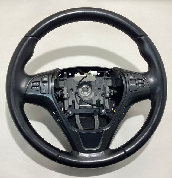 2010-2012 Hyundai Genesis Coupe Black Leather Steering Wheel / Manual /   HG032