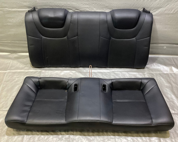 2010-2012 Hyundai Genesis Coupe Black Leather Rear Seat Set /   HG032