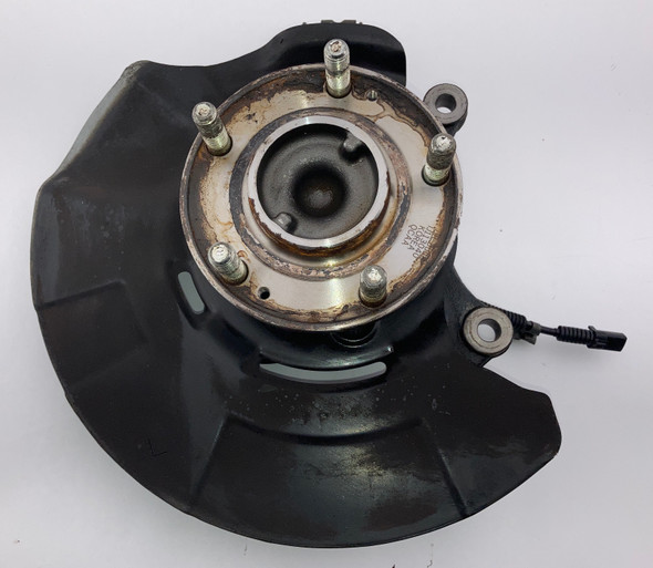 2010-2012 Hyundai Genesis Coupe Driver Front Knuckle / Spindle / Hub w/ Control Arms / 53K HG032
