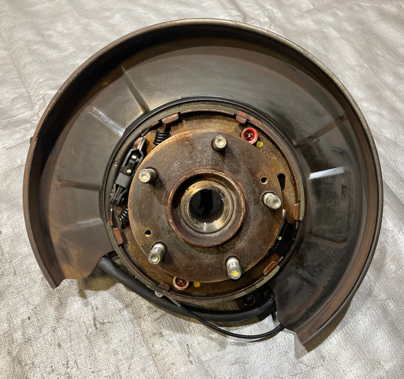 2010-2016 Hyundai Genesis Coupe Driver Side Rear Knee Spindle w/ Hub & Control Arms / 53K HG032