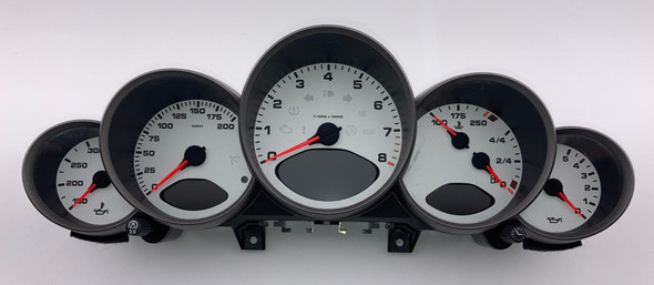 2005-2008 Porsche 997 911 Carrera S 3.8l Instrument Gauge Cluster / Manual / 99764111333D07 /  P7008