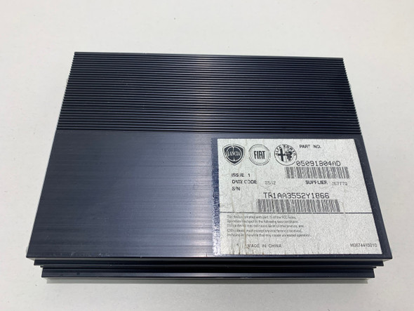 2013 Fiat 500 Abarth Premium Audio Amplifier / 05091803AC / F5007