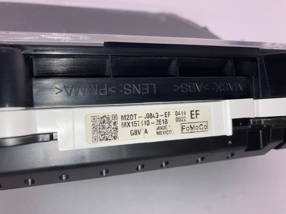 2022 Ford Bronco OEM Instrument Gauge Cluster w/ Display / Manual / M2DT10849EF /   BR004