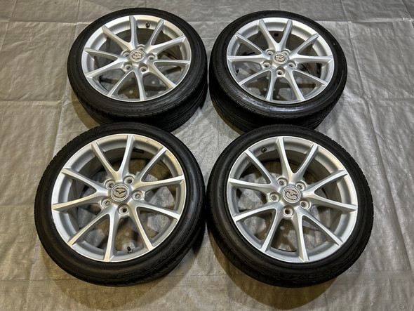 2009-2012 Mazda Mx5 Miata 17x7" OEM Wheels Rims w/ Tires / Set of 4 / NC101