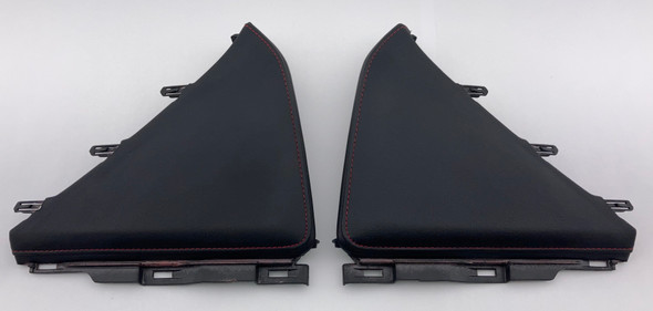 2017-2020 Toyota 86 / Subaru BRZ Front Console Knee Pads / Red Stitch /   FB050