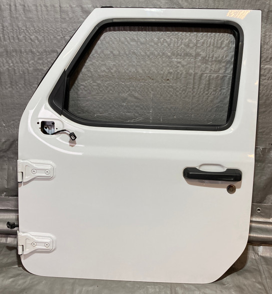 2018-2024 Jeep Wrangler JL Unlimited 4DR / Gladiator JT Driver Front Door Assembly / Bright White  JL010