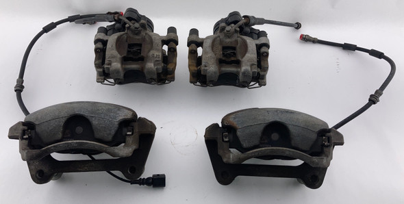 2016-2020 Audi TT Quattro OEM Brake Calipers w/ Lines / 71K T3003