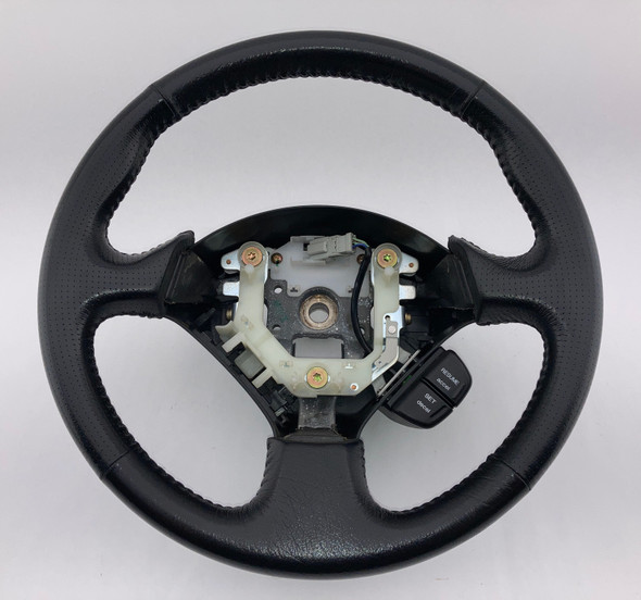 2000-2003 Honda S2000 AP1 OEM Black Leather Steering Wheel /   HS007