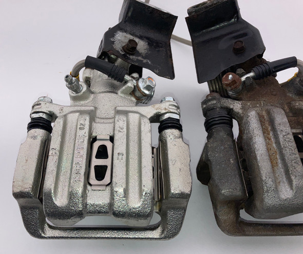 2000-2009 Honda S2000 OEM Rear Brake Calipers w/ Stainless Hoses / Pair / 115K HS007