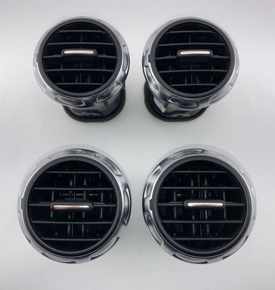 2008-2015 Audi TT 8J OEM Interior Dashboard AC Vents / Set of 4 /   T2014