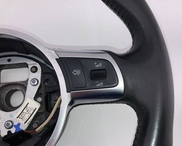 2008-2015 Audi TT Black Leather Steering Wheel / S-Tronic / OEM /   T2014