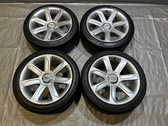 2008-2015 Audi TT MK2 18x9" OEM Wheels Rims w/ Tires / Set of 4 / T2014 2008-2015 Audi TT MK2 18x9" OEM Wheels Rims w/ Tires / Set of 4 / T2014