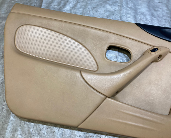 2001-2005 Mazda Miata Driver Side Interior Door Panel / Tan  /   NB256