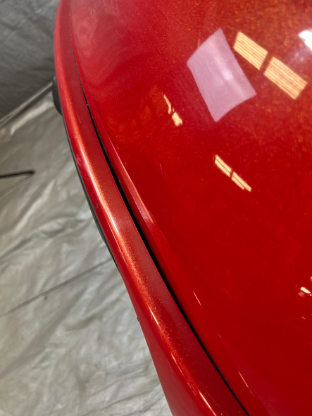 2004-2005 Mazdaspeed Miata Rear Bumper Cover w/ Diffuser Spoiler Trim / Velocity Red Mica NB257 2004-2005 Mazdaspeed Miata Rear Bumper Cover w/ Diffuser Spoiler Trim / Velocity Red Mica NB257