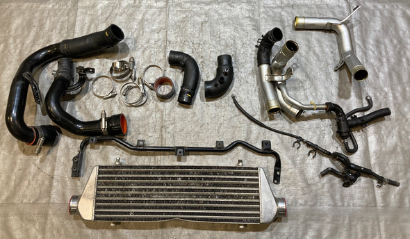 2004-2005 Mazdaspeed Miata Aftermarket Intercooler w/ OEM Piping Kit  /   NB257