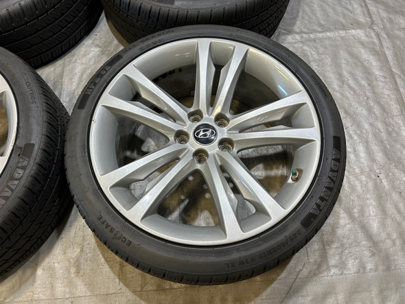 2009-2012 Hyundai Genesis Coupe 19" Wheels Rims w/ Tires / Set of 4 / HG032 2009-2012 Hyundai Genesis Coupe 19" Wheels Rims w/ Tires / Set of 4 / HG032