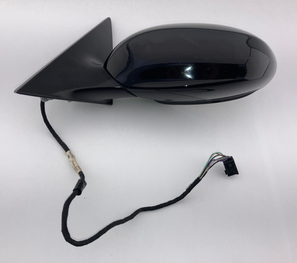2003-2008 E85 E86 BMW Z4 Driver Side Power Mirror / Autodim / Jet Black  Z4059