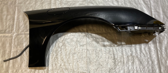 1997-2004 Porsche 986 Boxster / 99-01 996 911 Passenger Fender w/ Headlight Bracket / Black  BX068