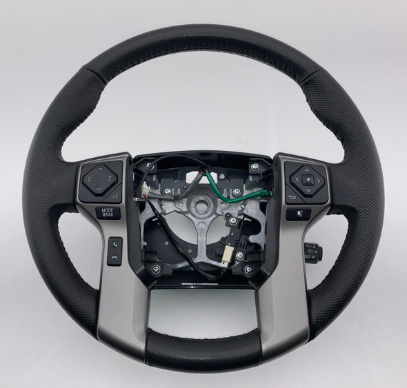 2016-2023 Toyota Tacoma Black Leather Steering Wheel w/ Controls /   TC004
