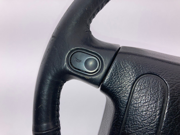 1990-1997 Mazda Miata Black Leather Steering Wheel w/ Airbag /   NA104