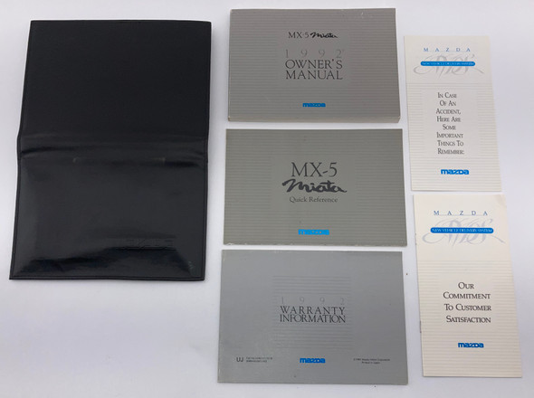 1992 Mazda Miata Factory Owner's Manual w/ Case /   NA104
