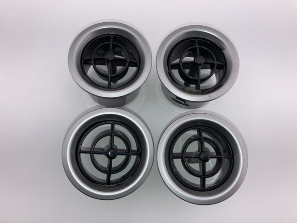 1999-2005 Mazda Miata AC Vents w/ Silver Trim / Set of 4  /   NB260