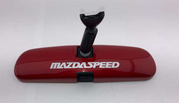 2004-2005 Mazdaspeed Miata Interior Rear View Mirror / Fits 90-05 / Velocity Red Mica  NB260