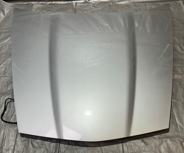 2005-2013 Chevrolet Corvette C6 Base Hood Panel / OEM / Machine Silver Metallic  C6020